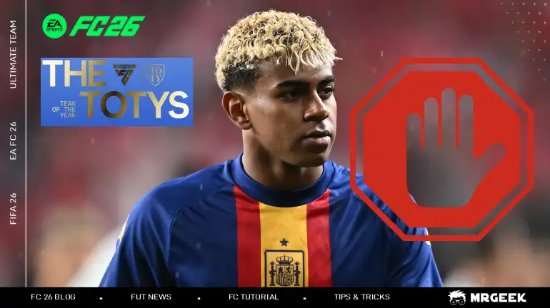 Fans Outraged as Major Stars Missing from EA SPORTS FC 26 TOTY - Where is Lamine Yamal?